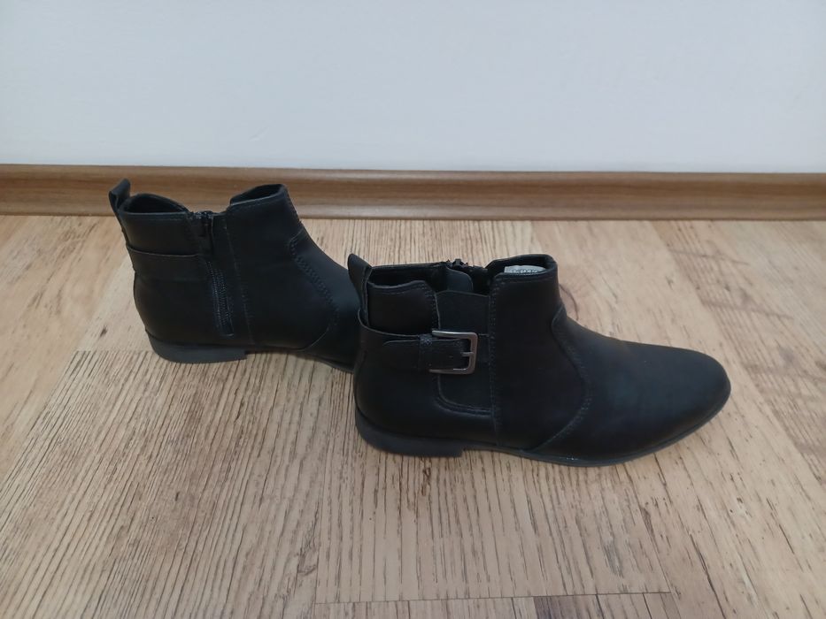 Кожени дамски боти