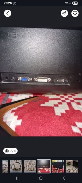 Геймърски монитор Acer GN246HL - 144 hz, 24 inch