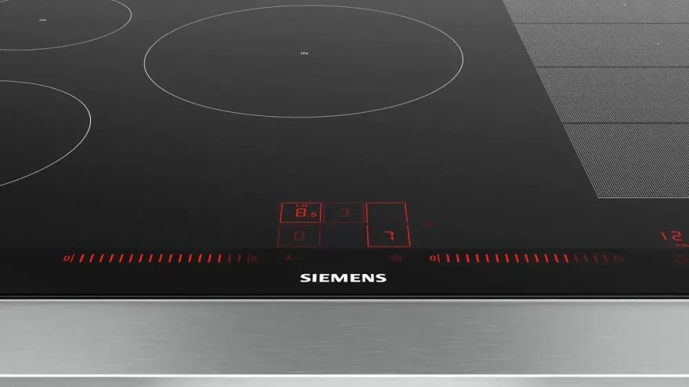Plita inductie Siemens iQ700 EX845LVC1E 80 cm 5 zone varioInduction Dual LightSlider PowerBoost
