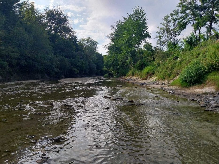 Vanzare casa de vacanta cu iesire la rau zona superba Iedera de sus DB