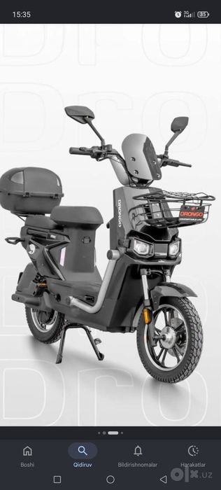 Elektr skuter Drongo R16 tank