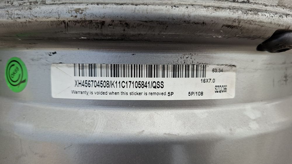 Джанти 16" 5х108 Графит