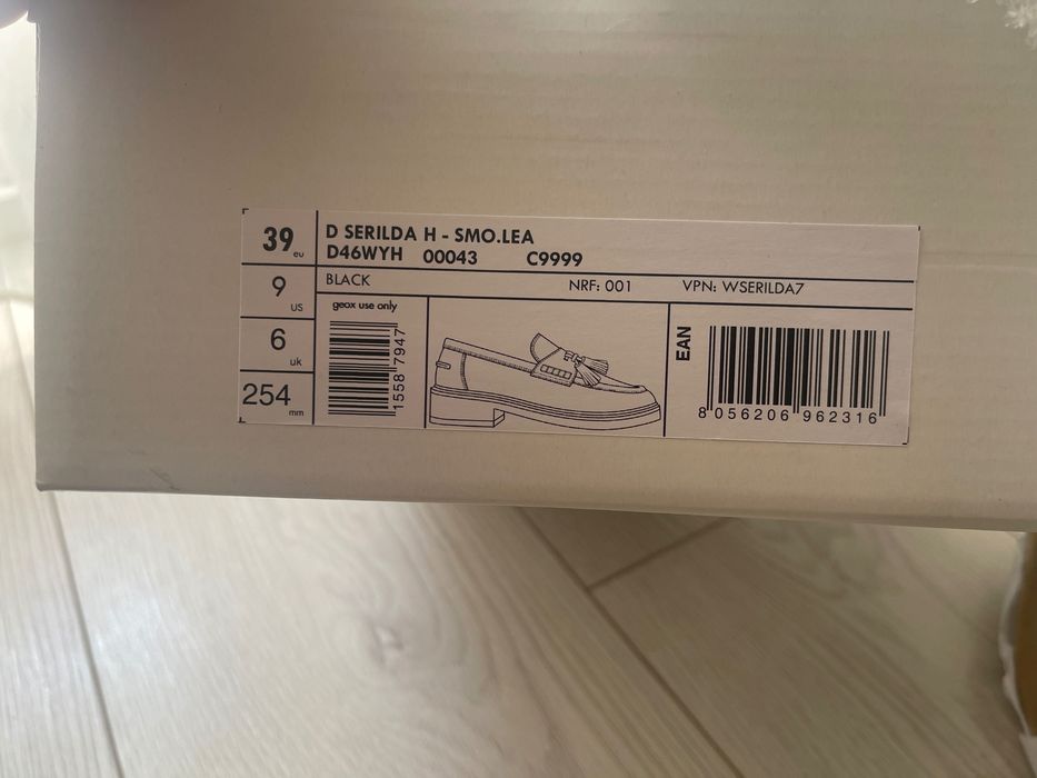 Mocasini Geox noi