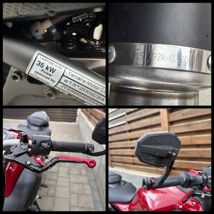 Yamaha MT07 A2 ABS 2014