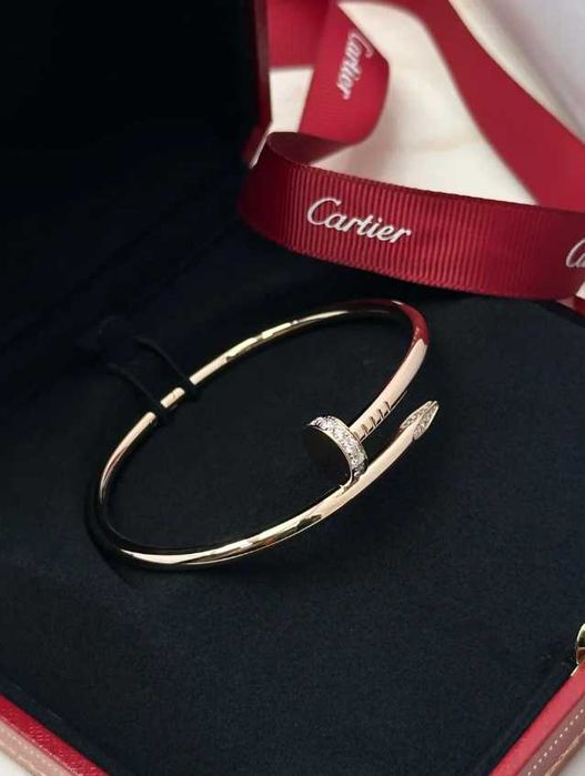 Brățară Cartier Juste Un Clou (Cui) cu cristale - nouă, în cutie