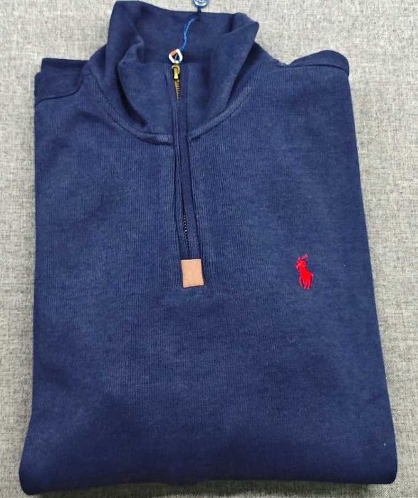 Pulover/ bluza Polo Ralph, noua cu etichete, bluemarin, marimea L