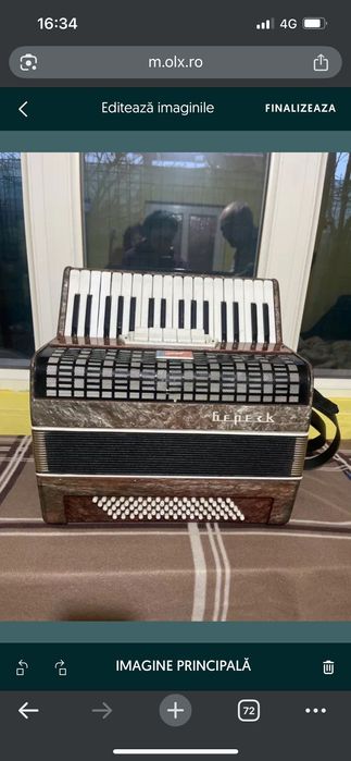 Vând acordeon berezka