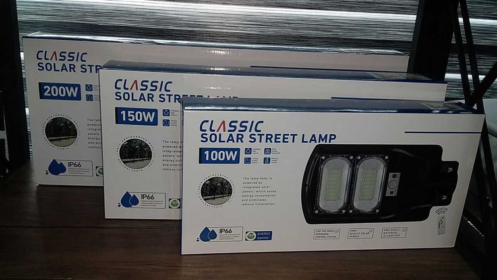 Солнечное уличное освещение 200W