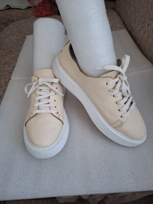 Кожаные кеды 39-40 размер