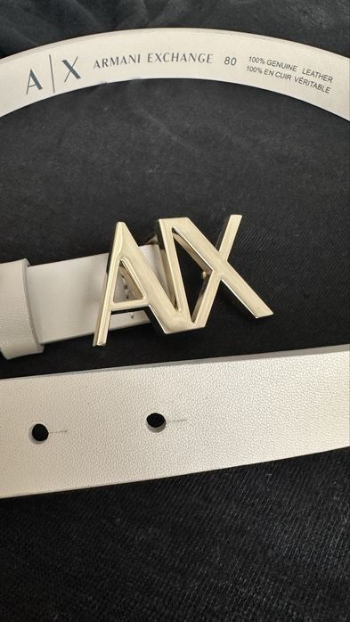 Кожаный ремень Armani Exchange