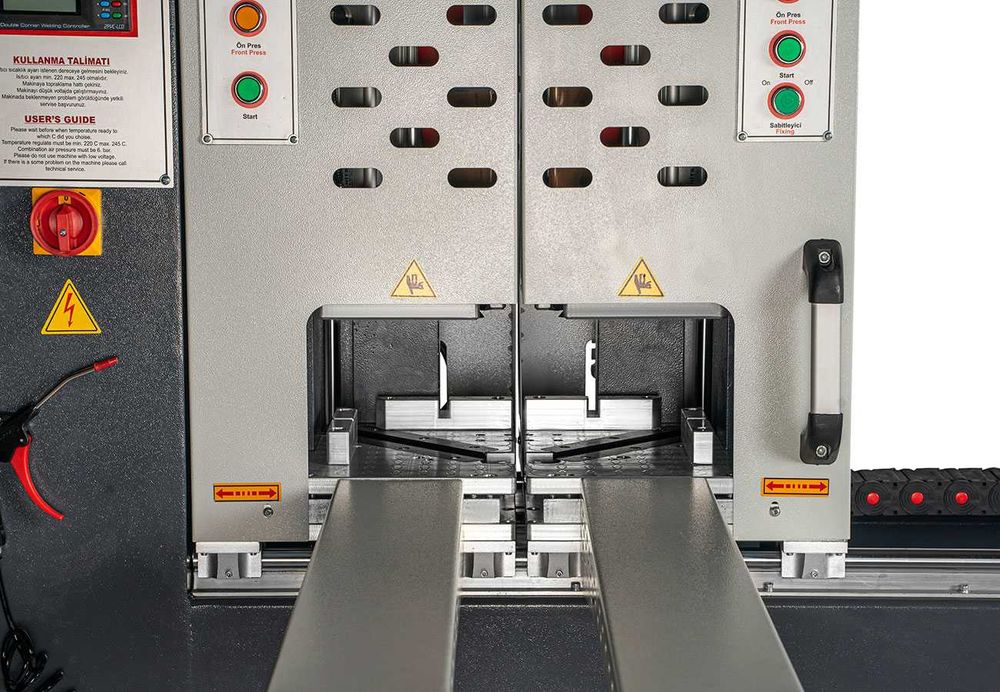 Maşina de Sudat Profil PVC 2 Capete(0.2mm) - CN100 / PLASTMACH