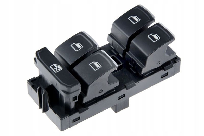 Бутон ключ за стъкла, Volkswagen, VW Passat B8, Golf 7, Polo 6, Хром