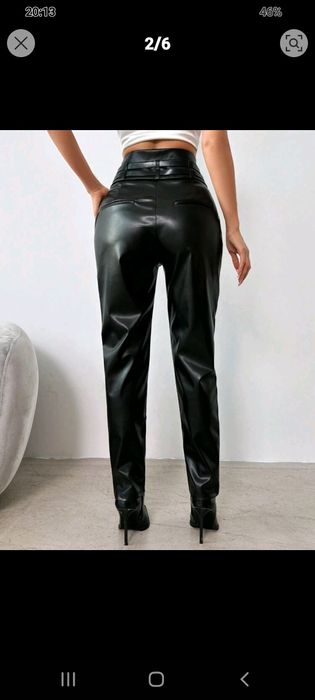 Pantalon dama piele
