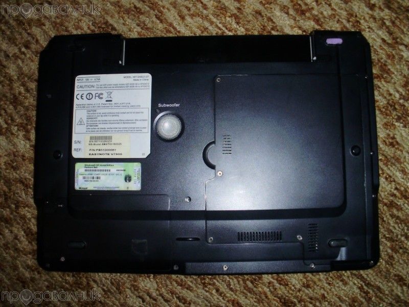 Packard Bell - Easynote на части