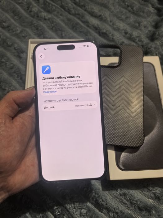 iPhone 15 pro max blue titanium | айфон 15 про макс 256 гб 82%