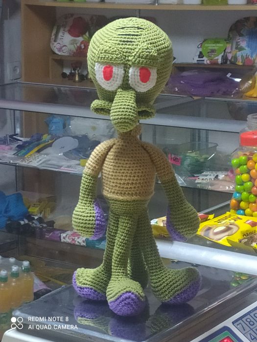 Вязаные игрушки ручной работы