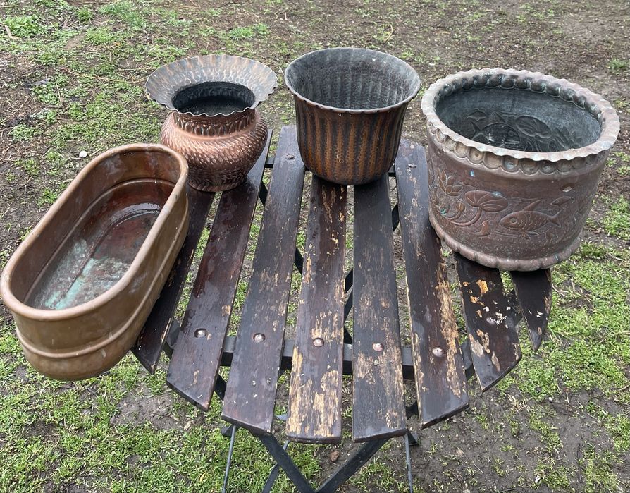 Jardiniere din cupru