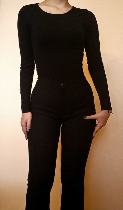 Pantalon office negru