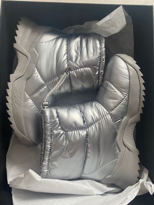 KARL LAGERFELD зимни боти, апрески  Рядък модел