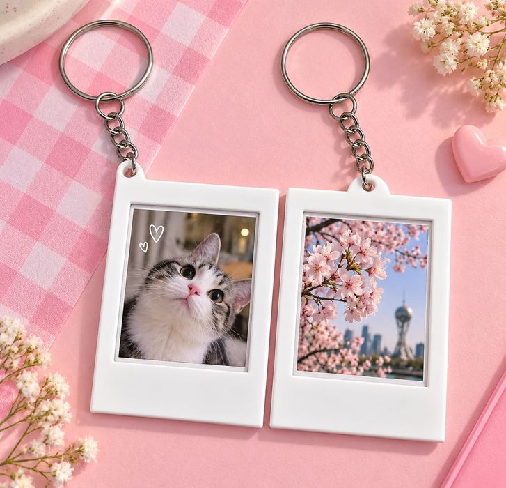 Брелок ФОТО рамка Instax