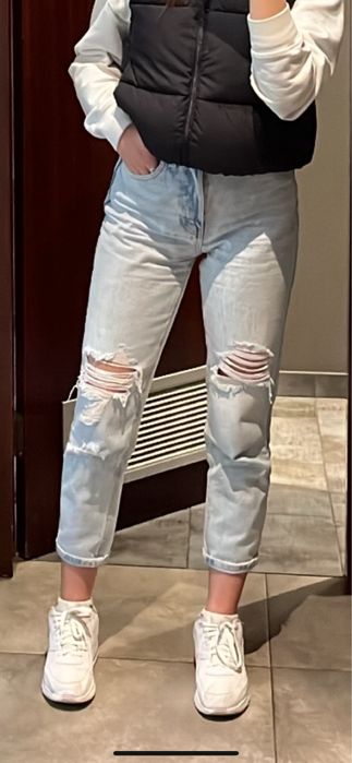 Дънки тип mom’s fit