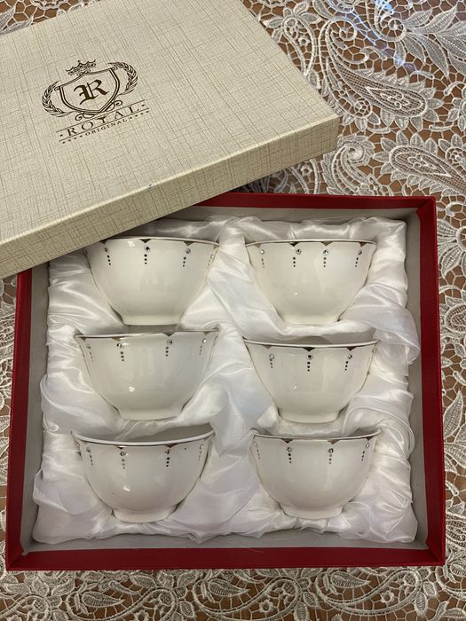 Набор пиал со стразами