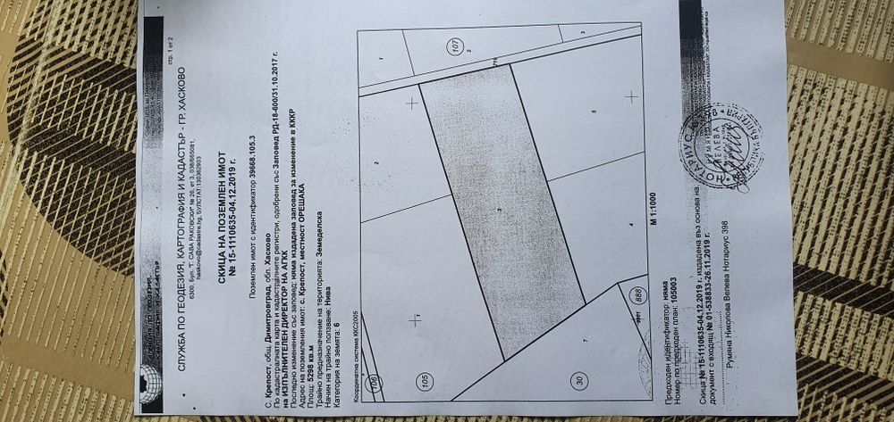 Земя с.Крепост общ.Димитровград