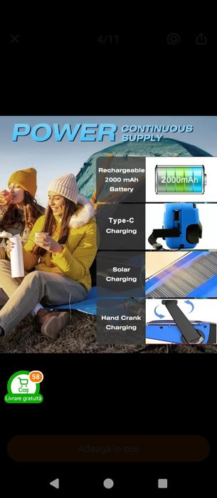 Radio de urgență, Galben