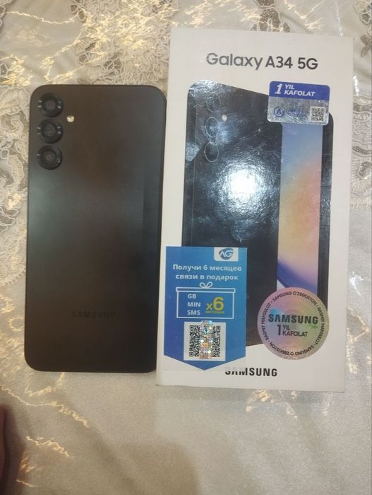 SAMSUNG A 34 5G. 8/256 xotira