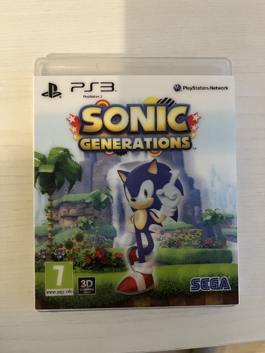 Sonic Generarions Playstation 3 Игра