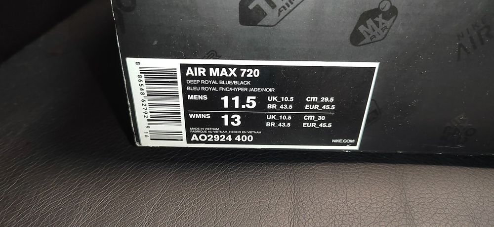 Nike Air Max 720, номер 45,5