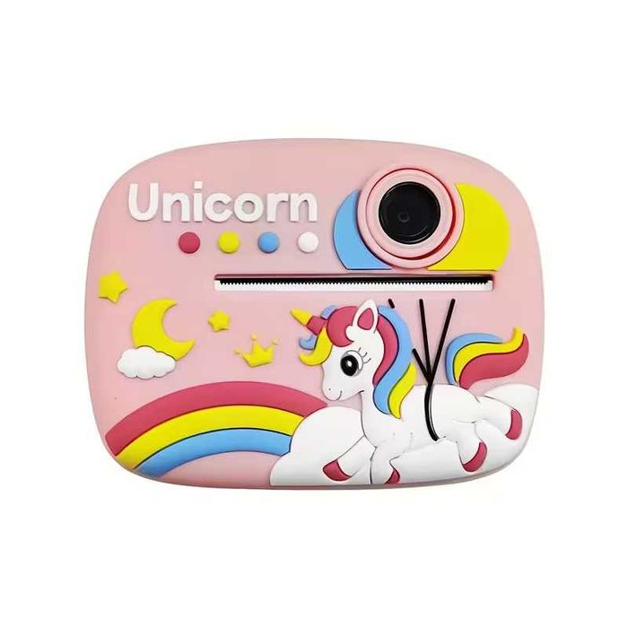 Детска камера фотоапарат с дисплей моментни снимки термопринтер 9 вида