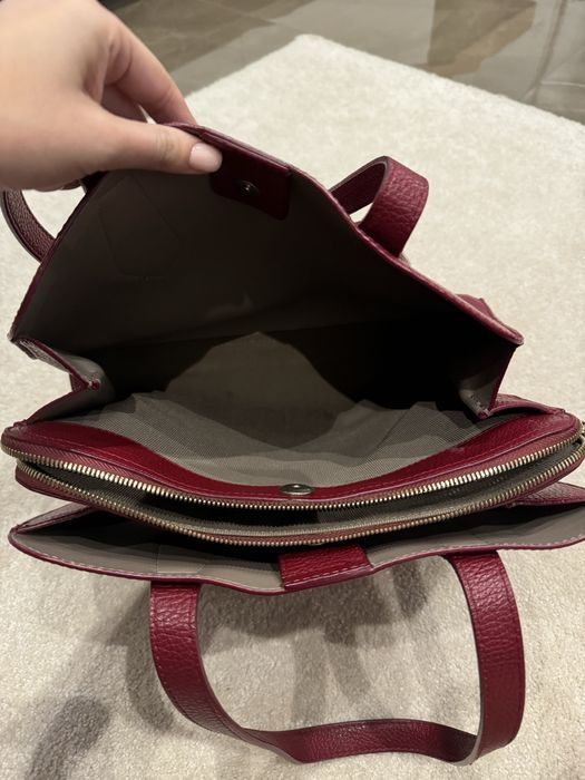 Чанти Furla черна/червена