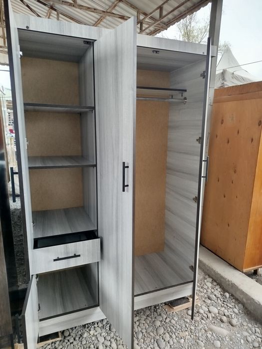 3 eshikli 100% laminat shkaflar