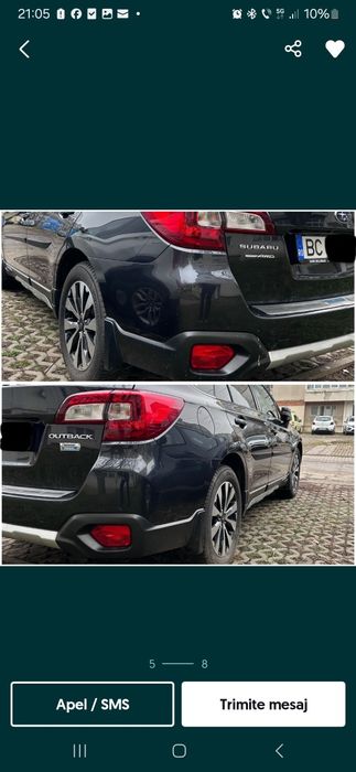 Subaru outback 2.0d euro6 defect