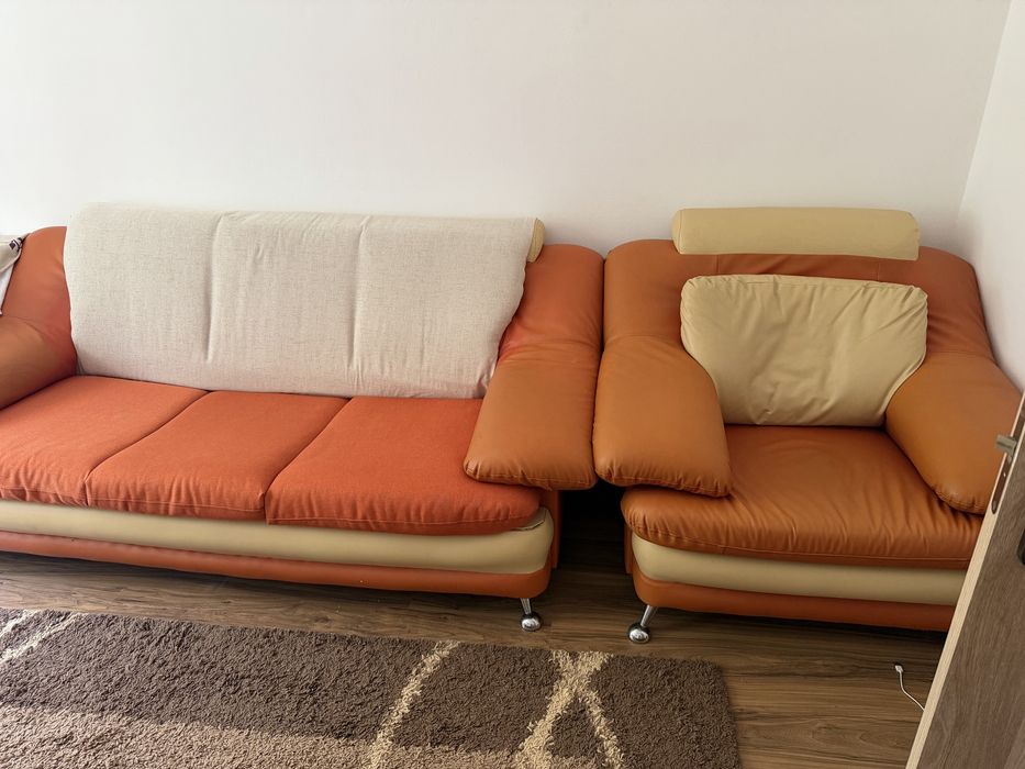 Canapea extensibila cu fotolii de vanzare!