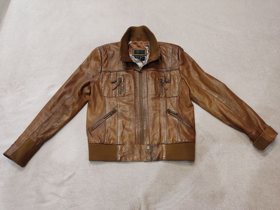 Кожаная куртка новая