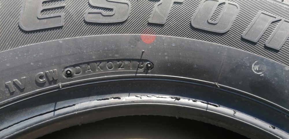 255/65/17 Бриджстоун ДОТ 2013 и 2015 г - ЧИСТО НОВИ