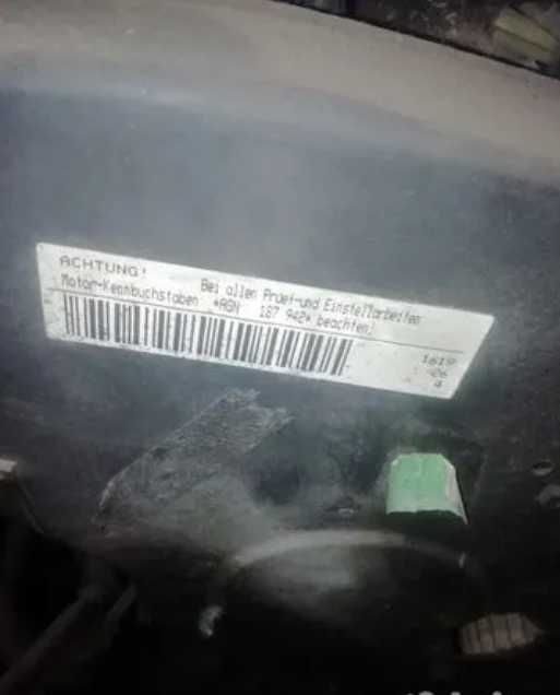 Двигатель Volkswagen AGN 187942