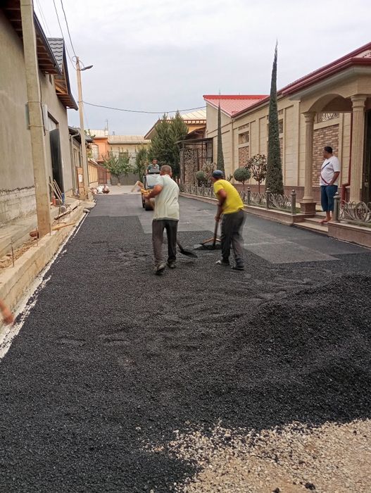 Asfalt xizmati arzon Melki sifatli