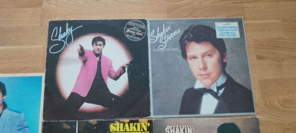 Colecție pe vinyl Shakin'  Stevens! Discuri Pick up!