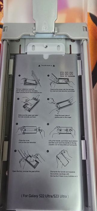 Husa hibrid anticadere s23 ultra