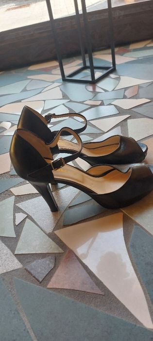 Pantofi de damă piele cu baretă, nr 37