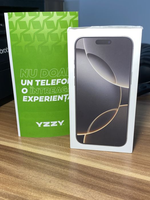 iPhone 16 Pro Max • 256 GB • Natural Titanium