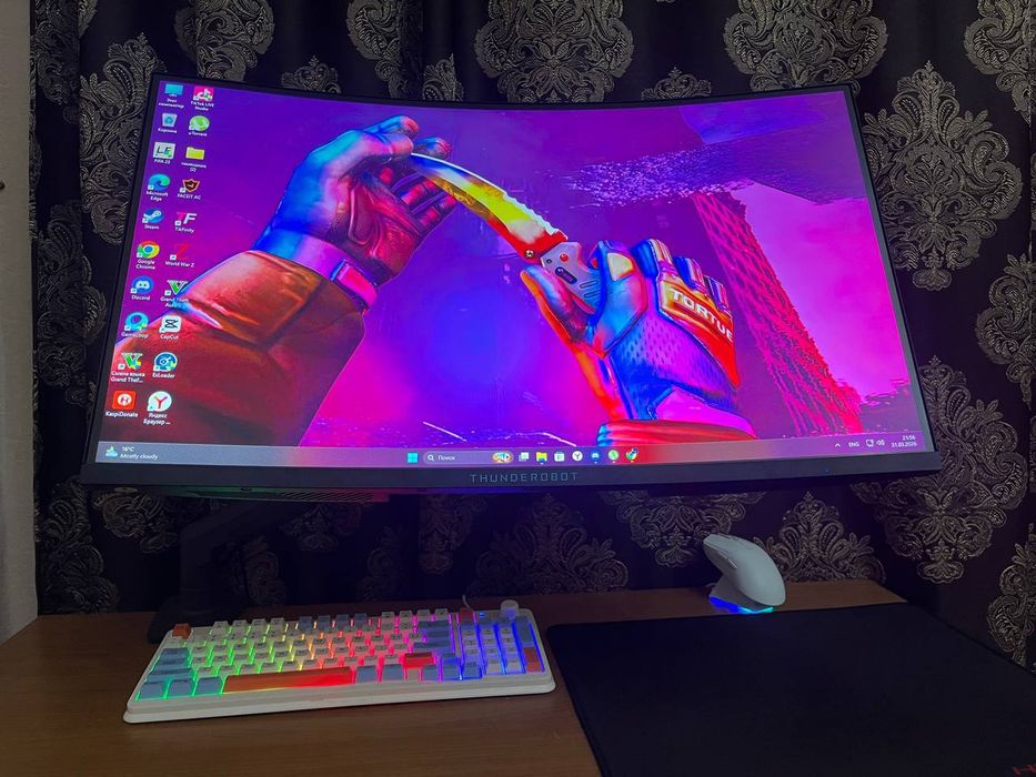 Игровой компьютер в комплекте