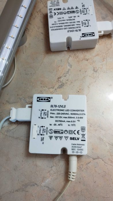 2 броя LED лампи със сензор от IKEA