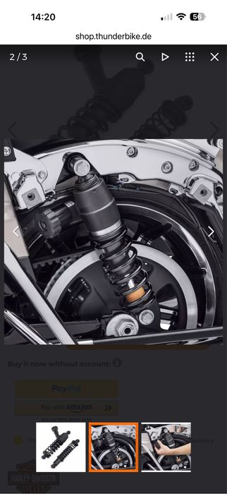 Задни амортисьори за Harley Road Glide, Road King и т.н.
