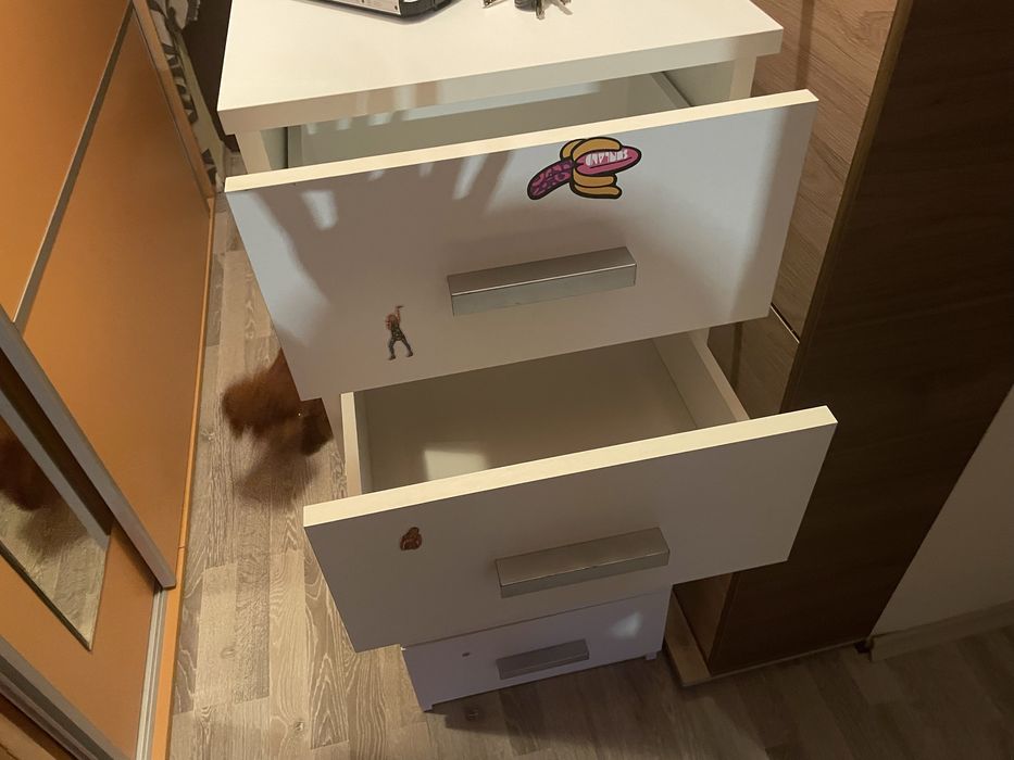 Скрин от ПДЧ бял