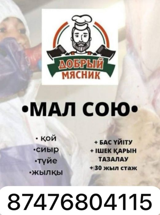 Мясник.Қасапшы.Тараз