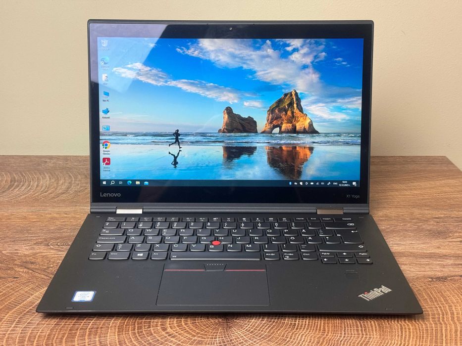 Лаптоп Lenovo THINKPAD X1 YOGA Gen2 14"2K CORE i5-7300U/8GB/256GB NVME
